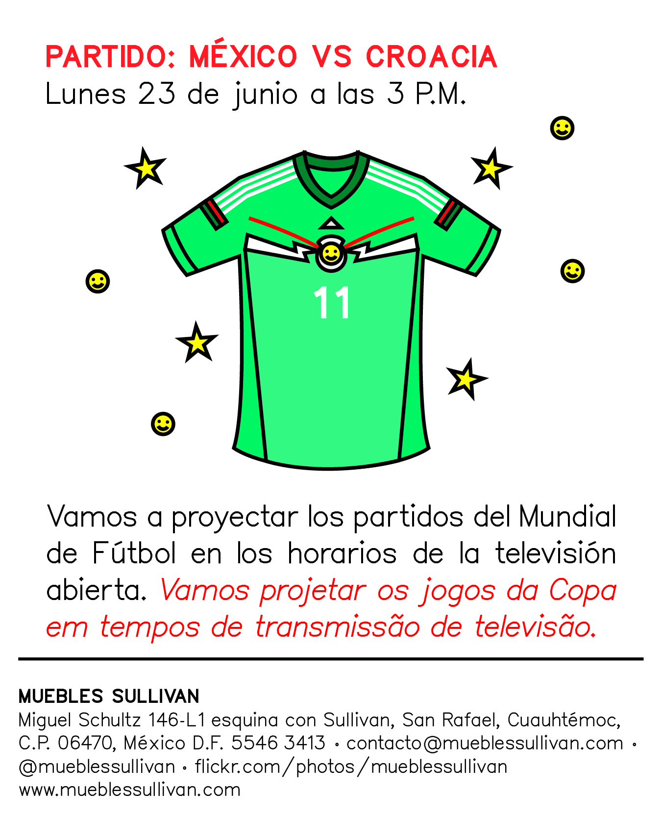 PARTIDO: MÉXICO VS. CROACIA